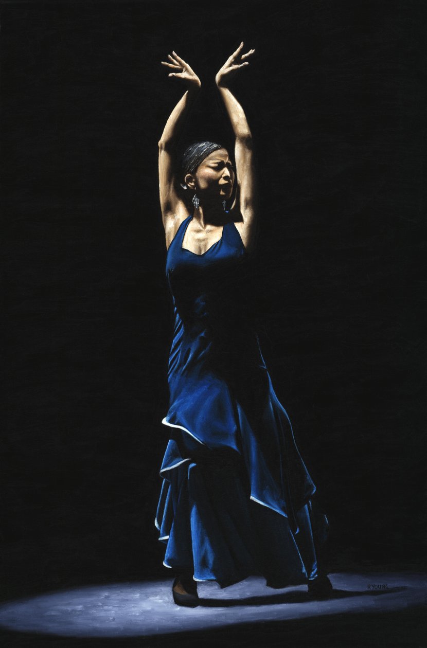 Flamenco szólótáncos alkotó: Richard Young