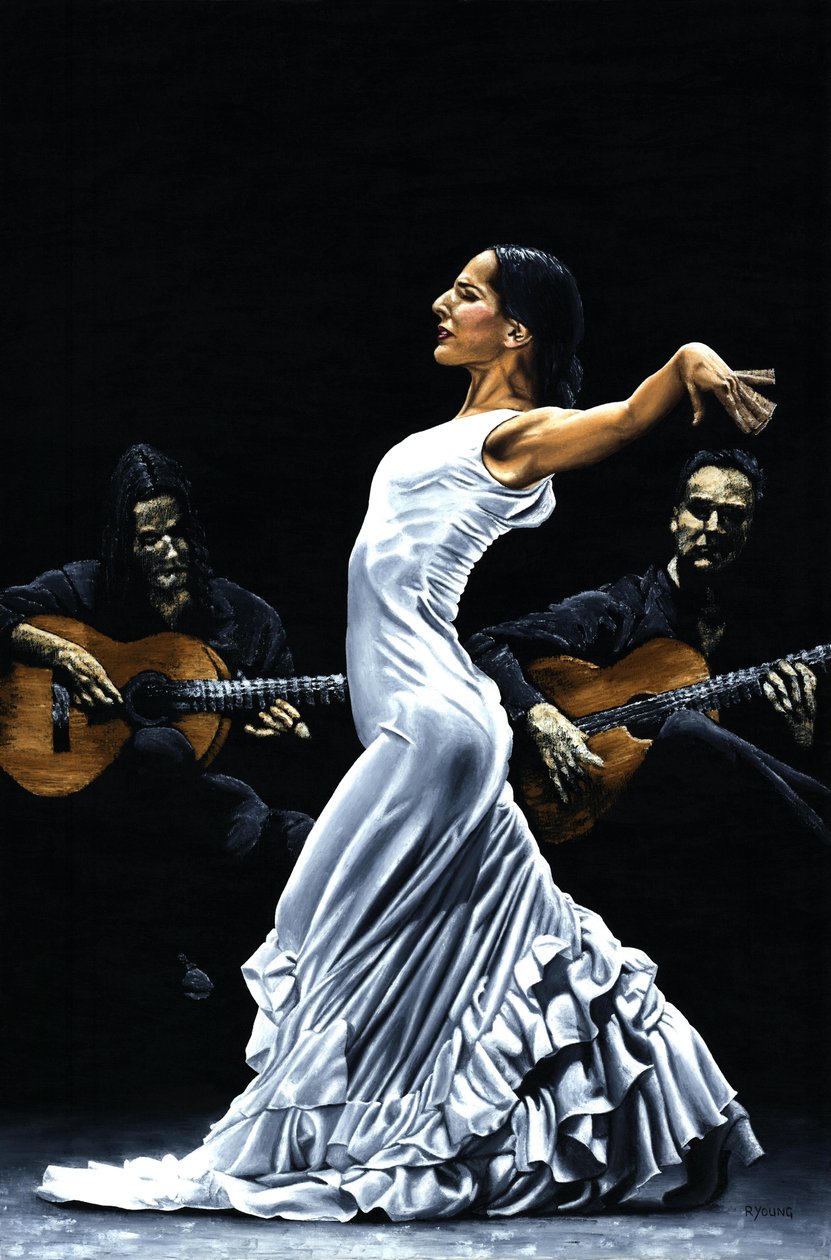 Flamenco Performance koncentráció alkotó: Richard Young
