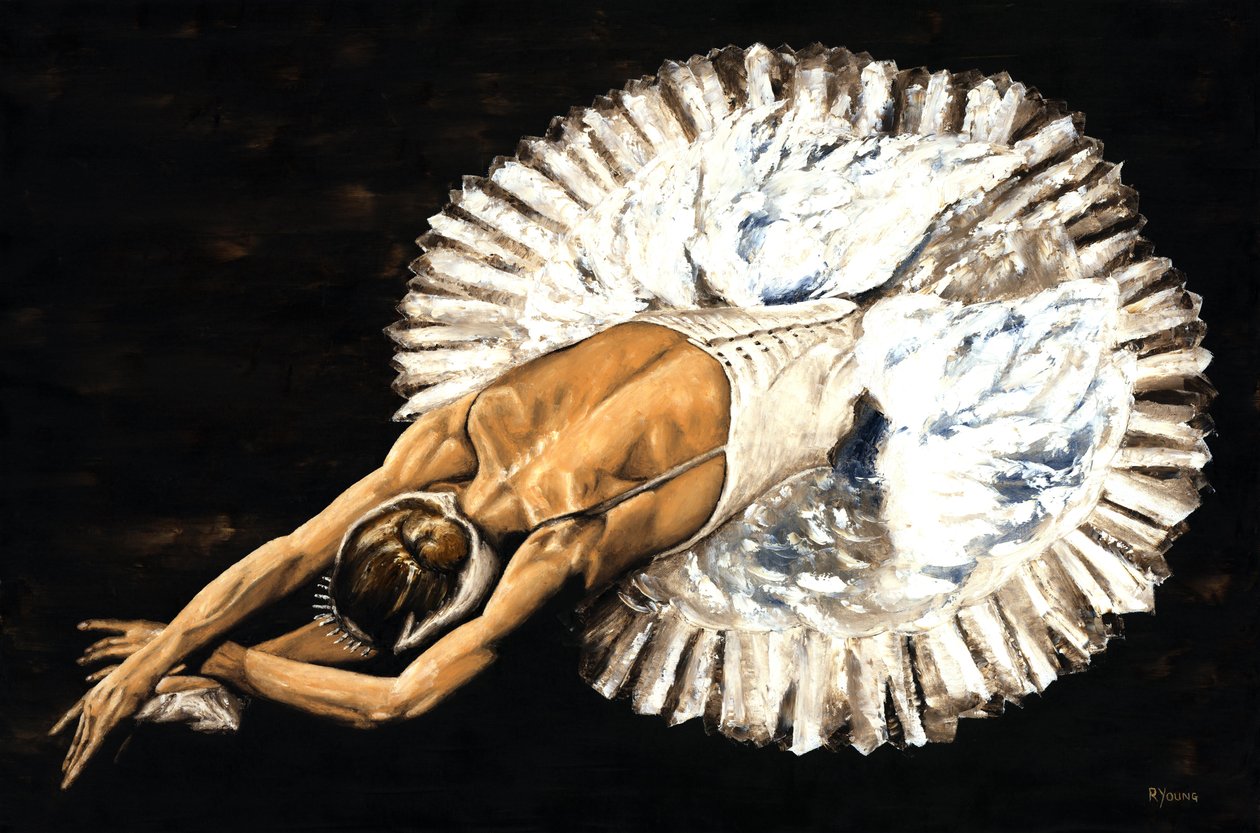 Haldokló hattyú alkotó: Richard Young