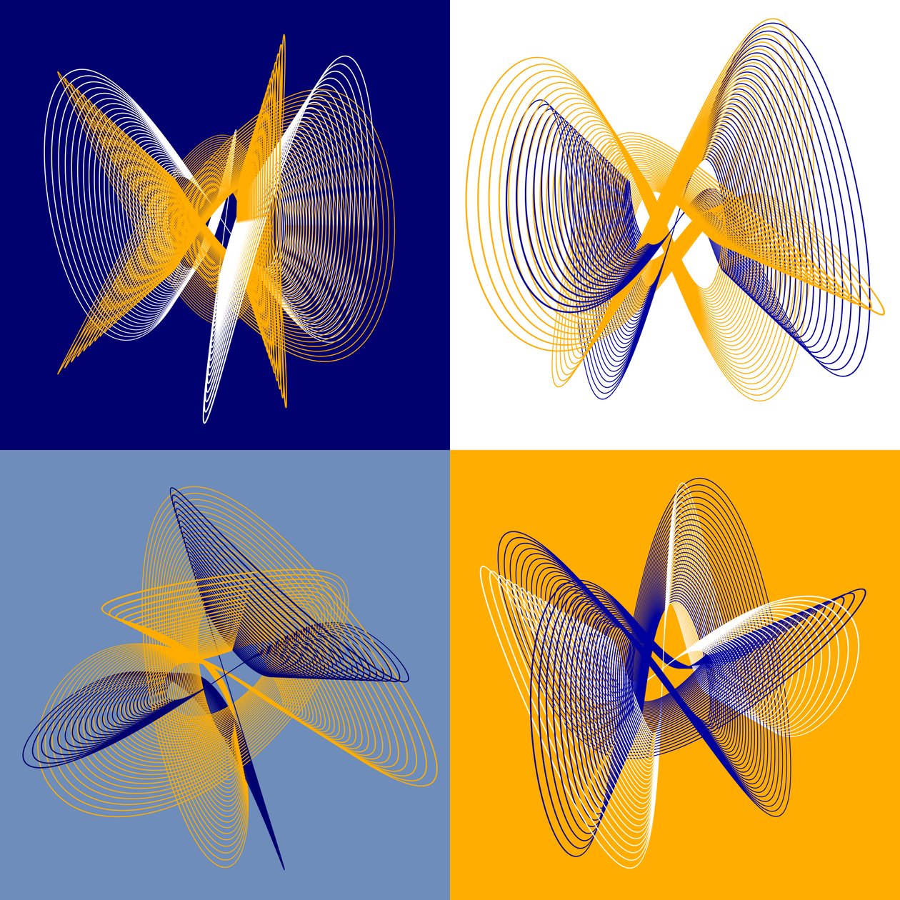 Lissajous Quadrupol alkotó: elkement