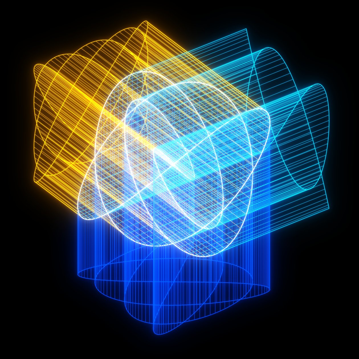Lissajous Három Négy Öt alkotó: elkement