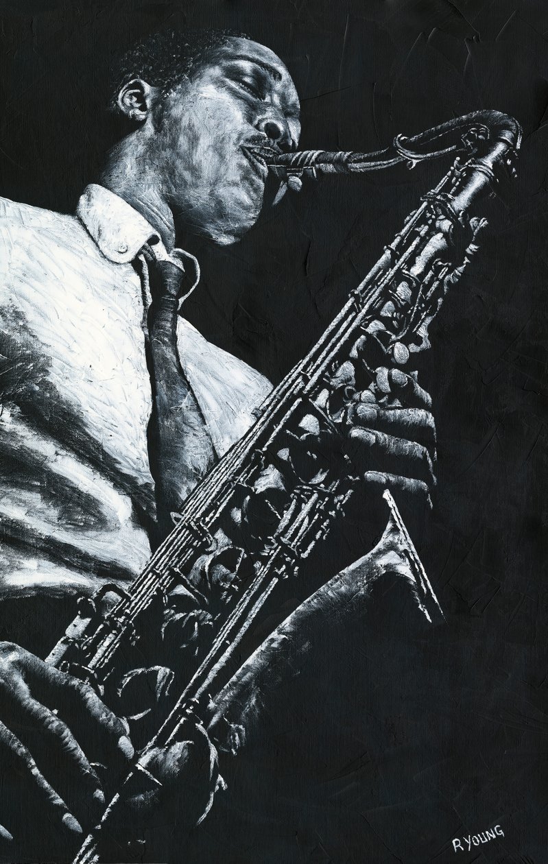 Expresszív szaxofon alkotó: Richard Young