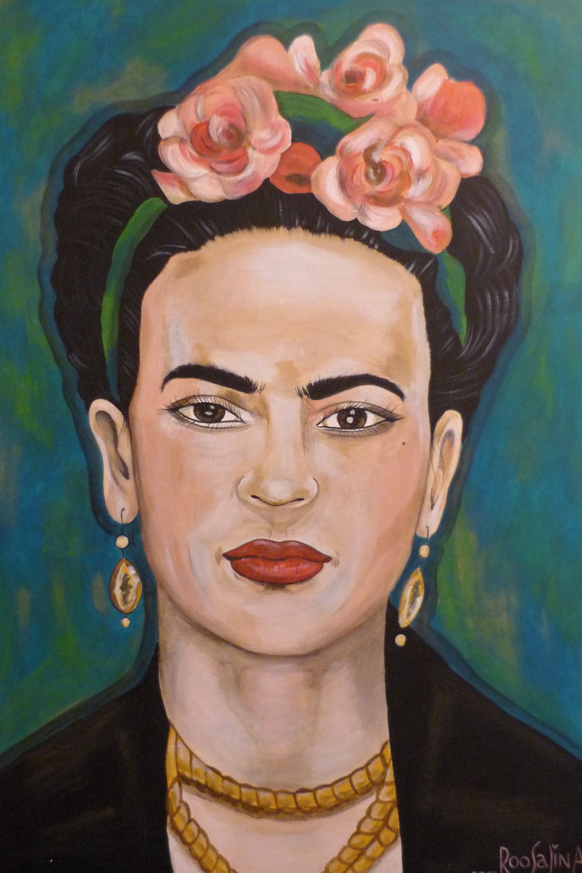 Frida Kahlo változat alkotó: Roosalina