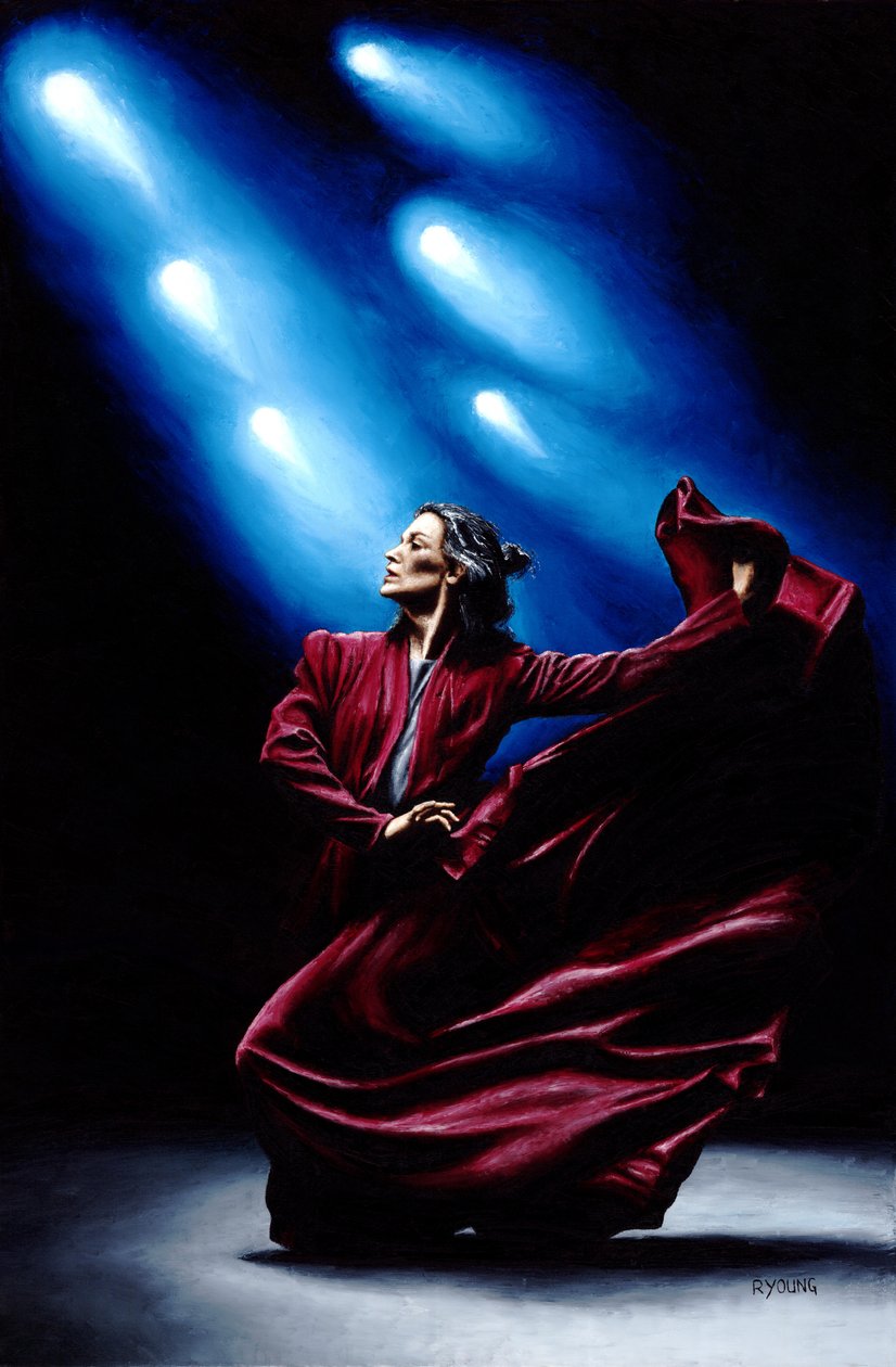 Flamenco előadás alkotó: Richard Young