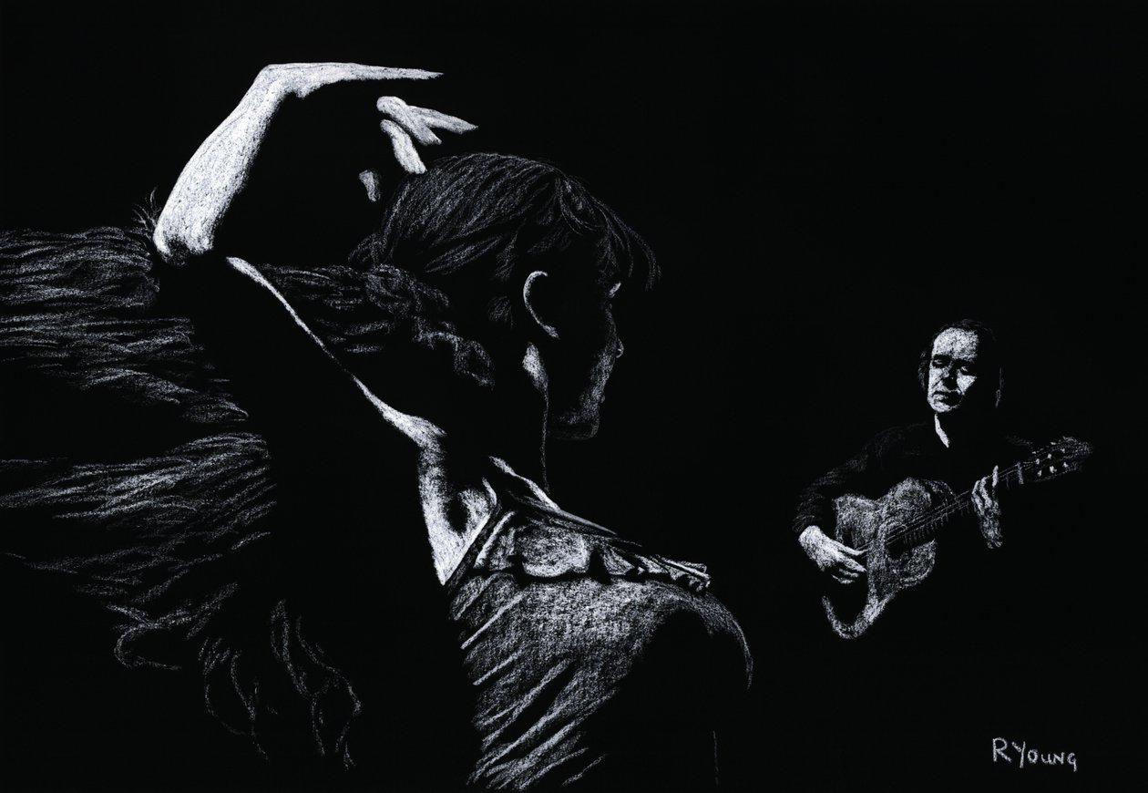Flamenco előadás alkotó: Richard Young