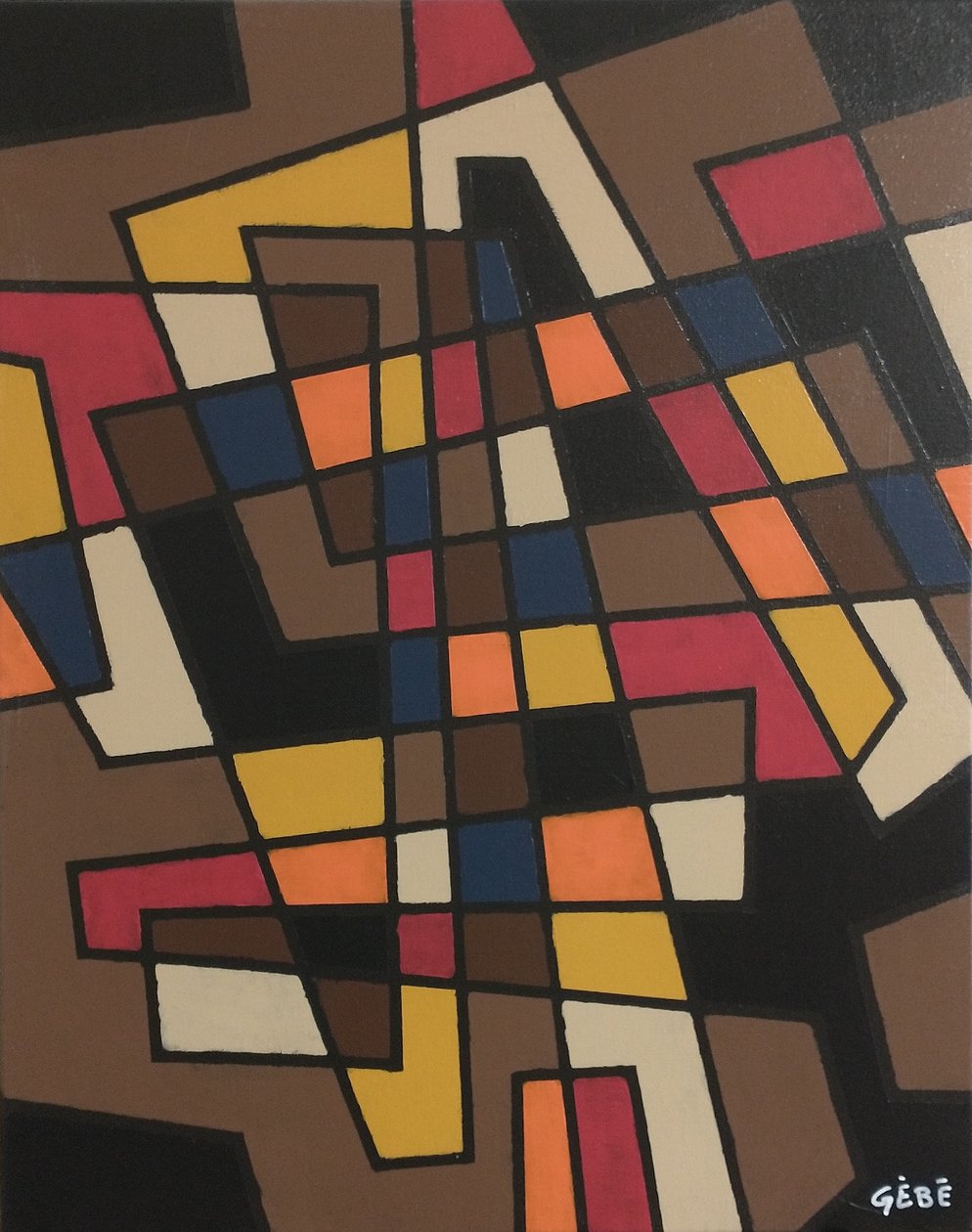 Változó geometria (2. munka az 5-ből) alkotó: Guy Boulianne