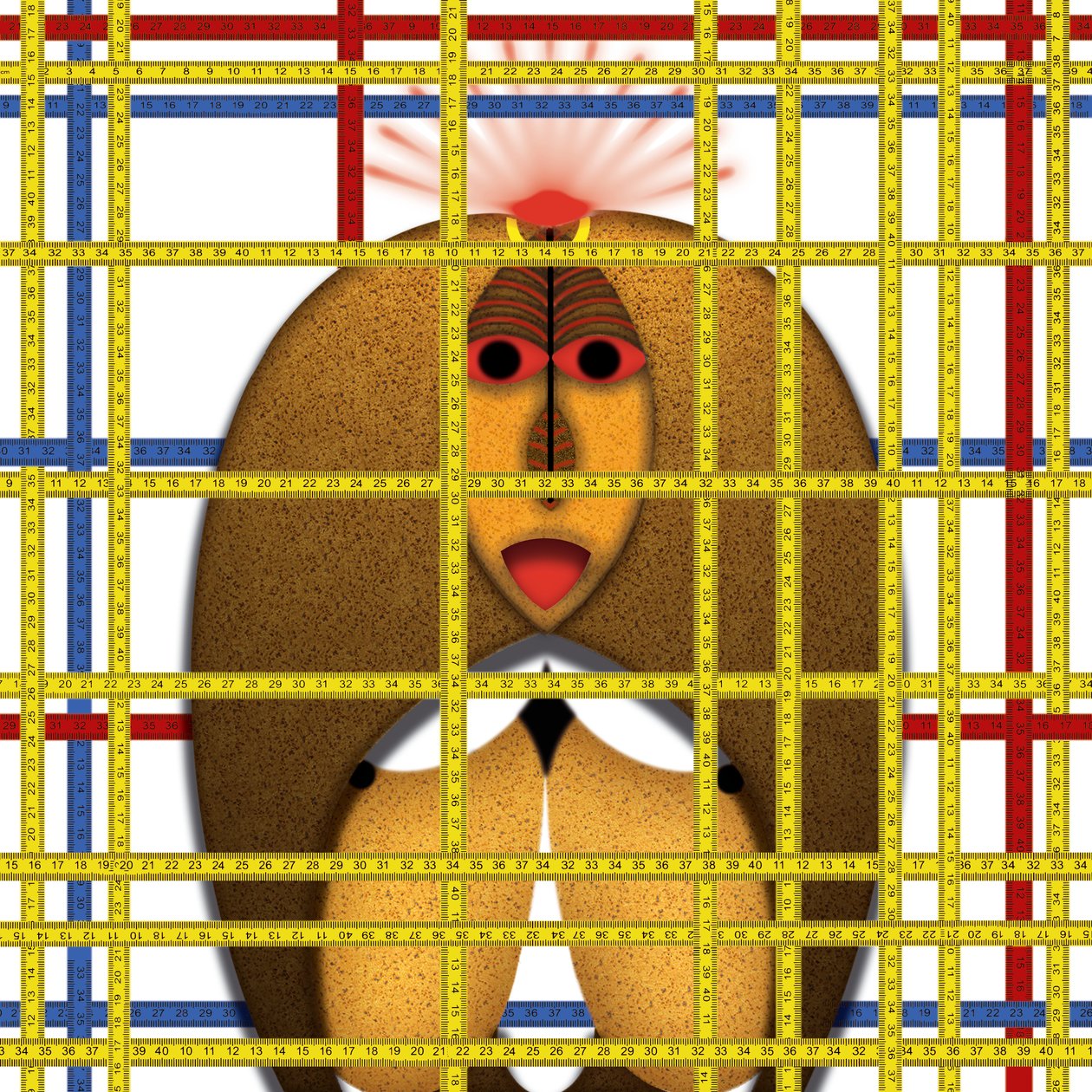 Animal Rationale (I) - Hommage Piet Mondrian alkotó: Alexander Eibach