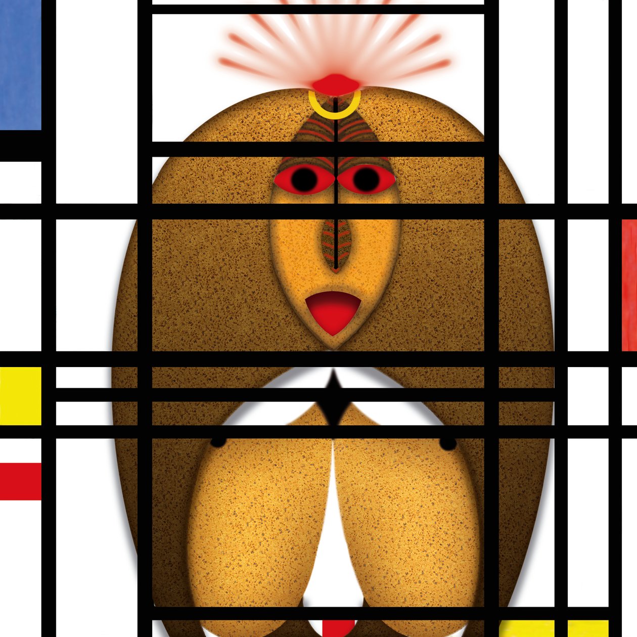 Animal Rationale (III) - Tisztelgés Piet Mondrian előtt alkotó: Alexander Eibach