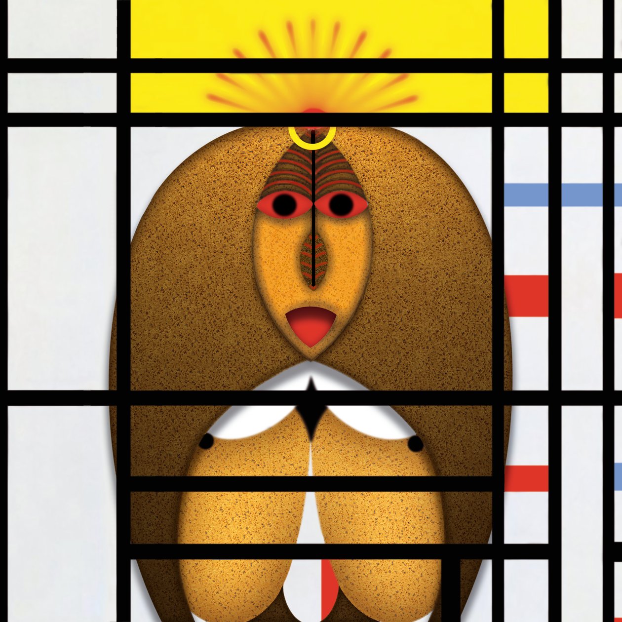 Lockdown (IX) - (aus der Serie Animal Rationale) alkotó: Alexander Eibach