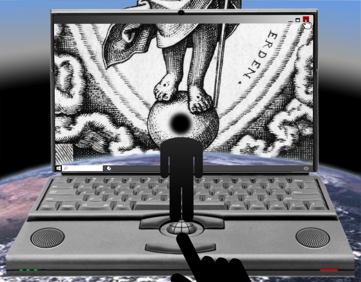 Nekem adatott minden hatalom mennyen és földön (a sorozatból: Windows) alkotó: Alexander Eibach