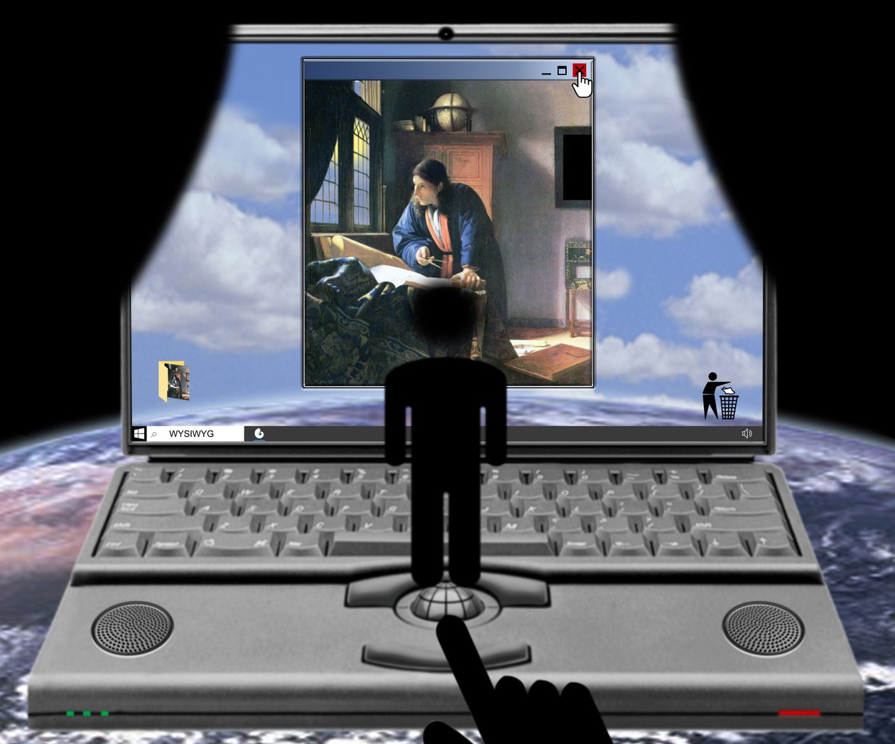 Függöny fel (WYSIWYG) (a sorozatból: Windows) alkotó: Alexander Eibach