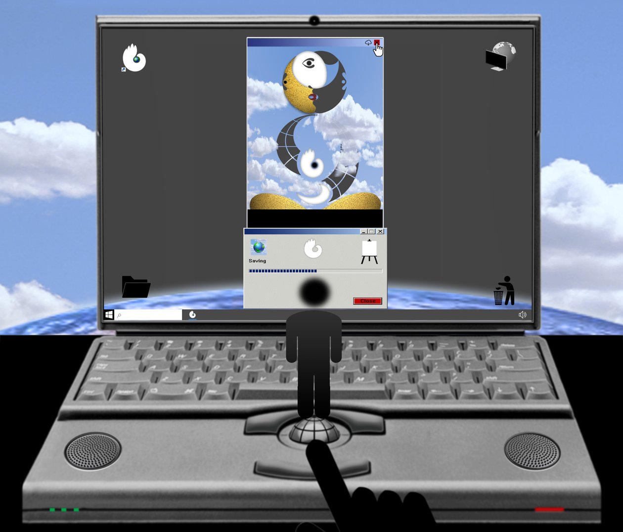 Ingyenes letöltés (II) (a sorozatból: Windows) alkotó: Alexander Eibach