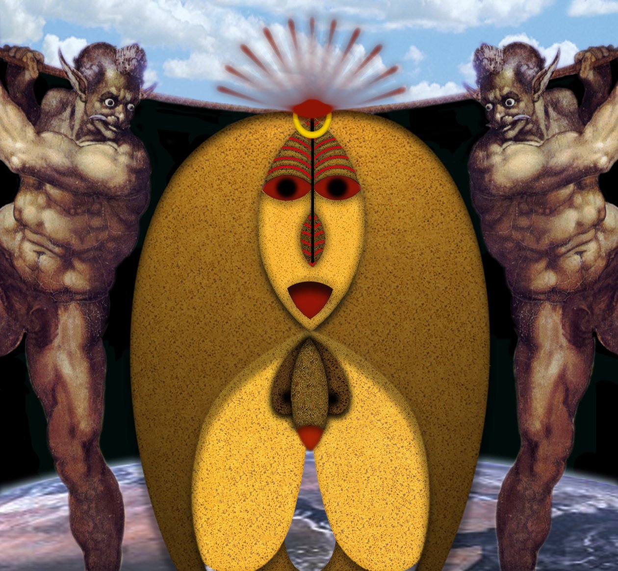 Schwierige Überfahrt (II) (aus der Serie Anima Dannata) alkotó: Alexander Eibach