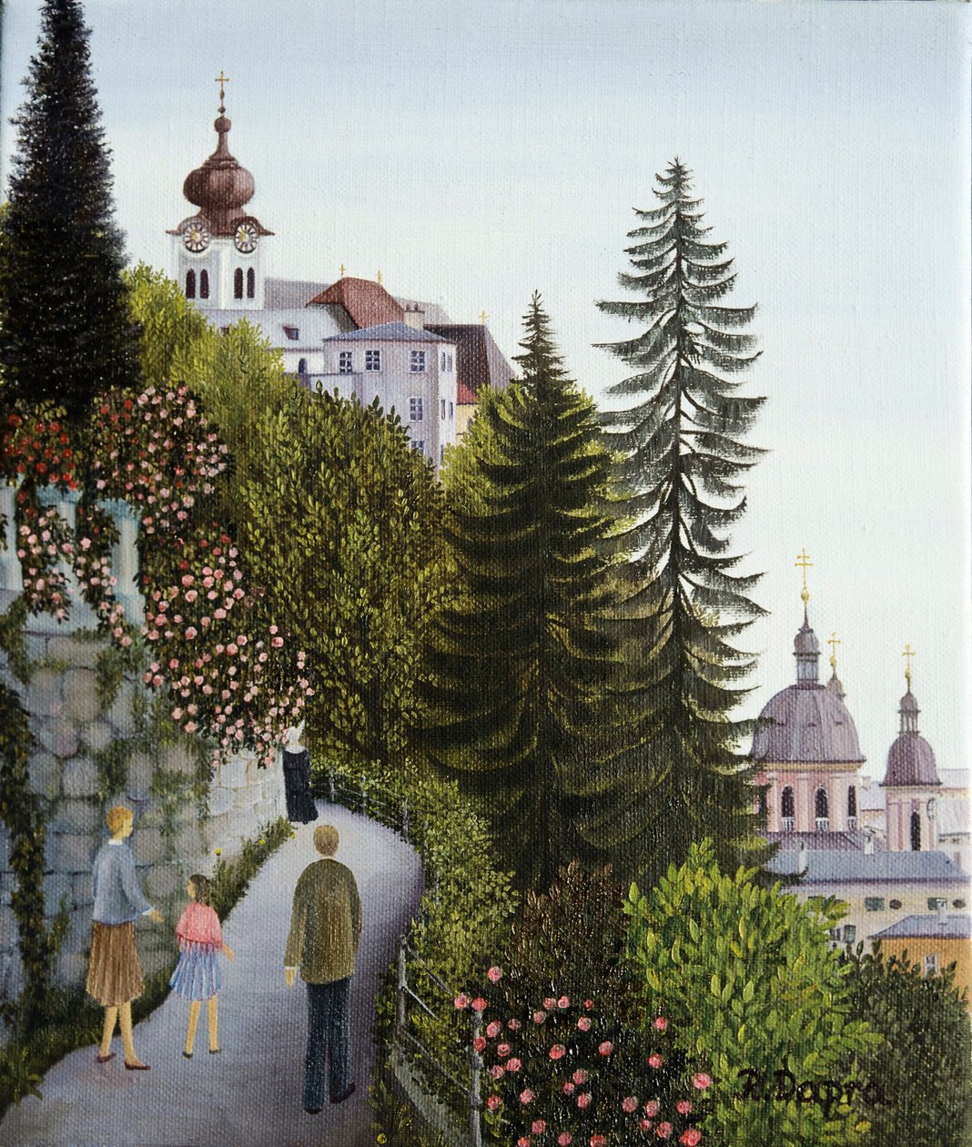 Nonnberggasse alkotó: Regine Dapra