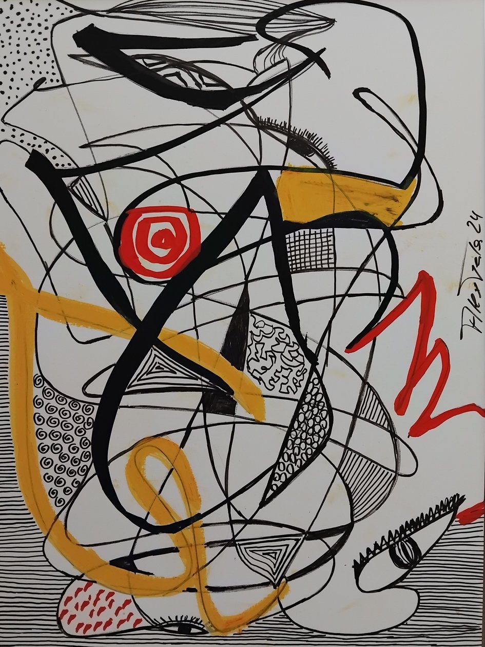 Fekete vagy fehér alkotó: Alex Terla