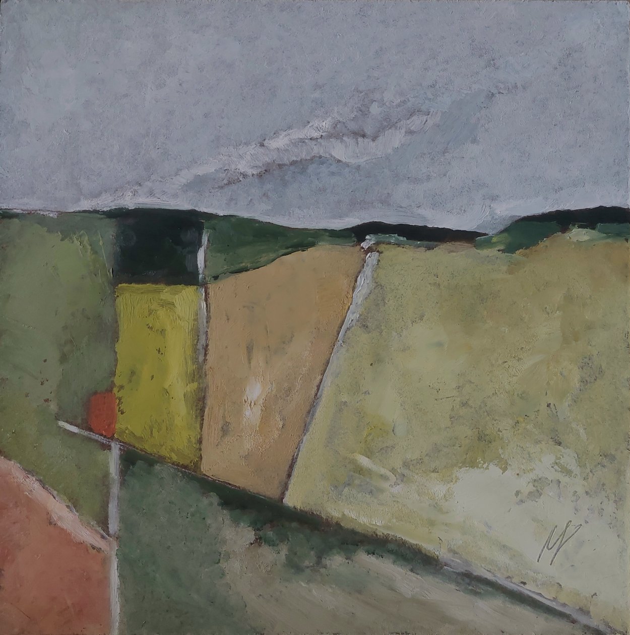 Meredek dombok alkotó: M. Vet