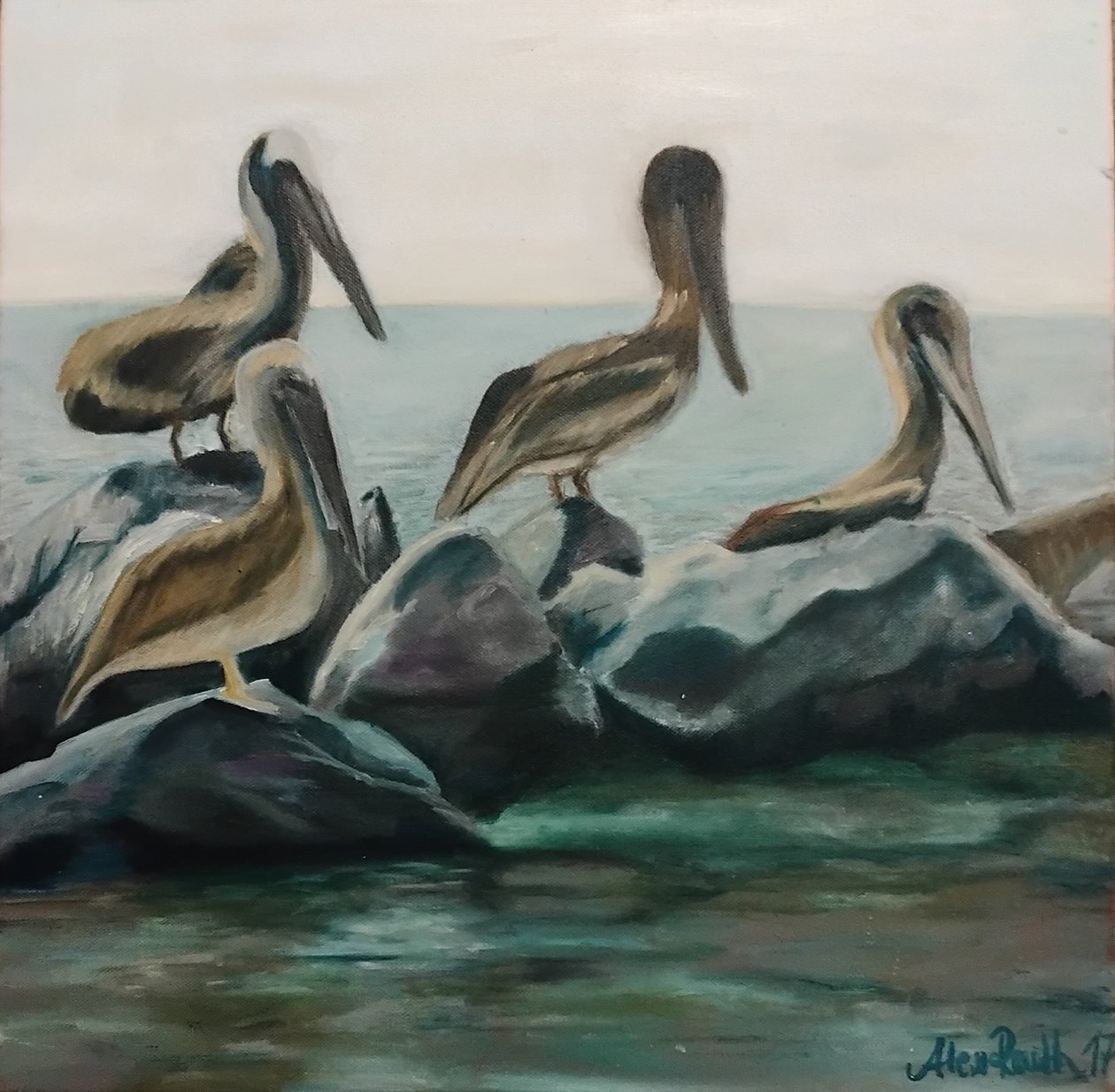 Madarak alkotó: Alex Terla