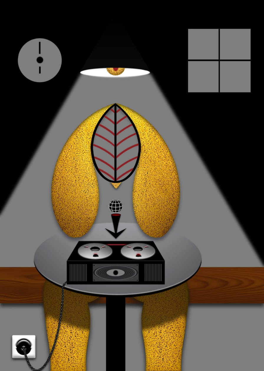 Das letzte Band (I) ("Das neue Licht über meinem Tisch ist eine große Verbesserung") alkotó: Alexander Eibach