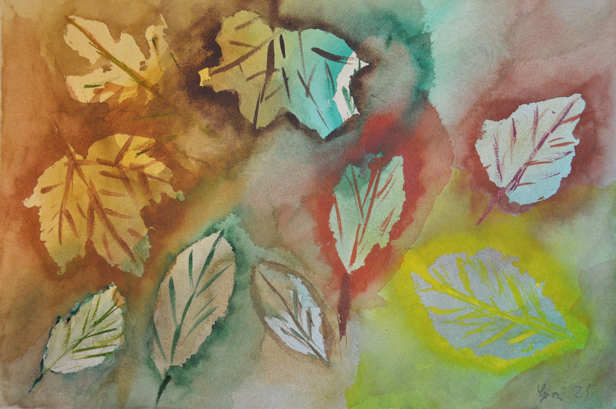 Őszi levelek alkotó: Detlef Georgi