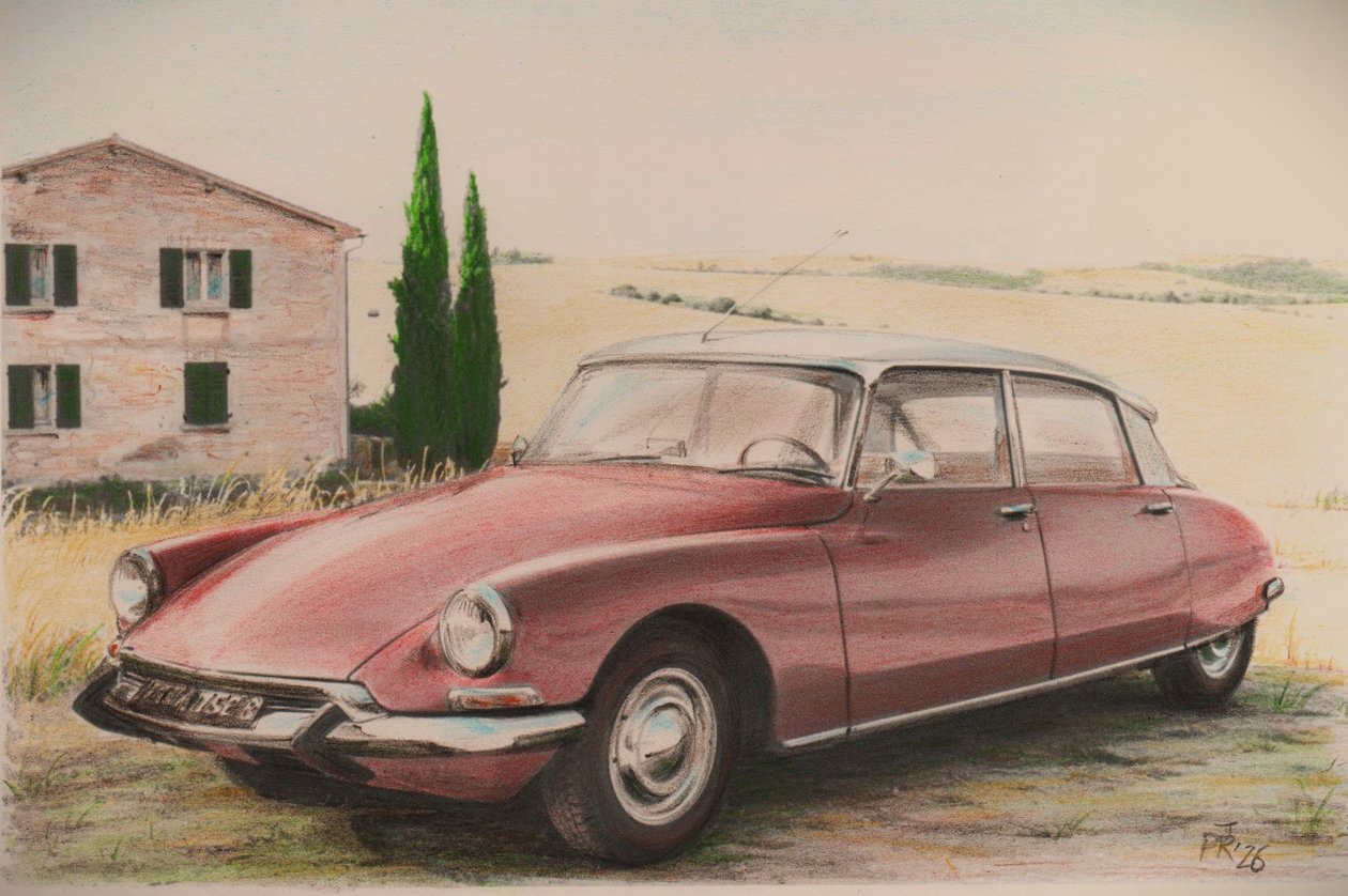 Citroën DS 19  alkotó: Jörg-Peter Rabe