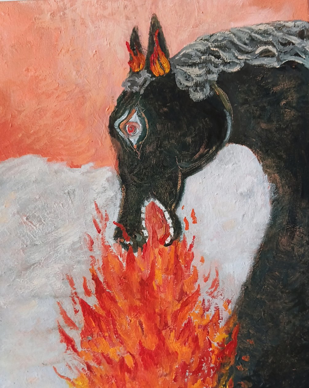 Őrület... alkotó: Elzbieta Goszczycka