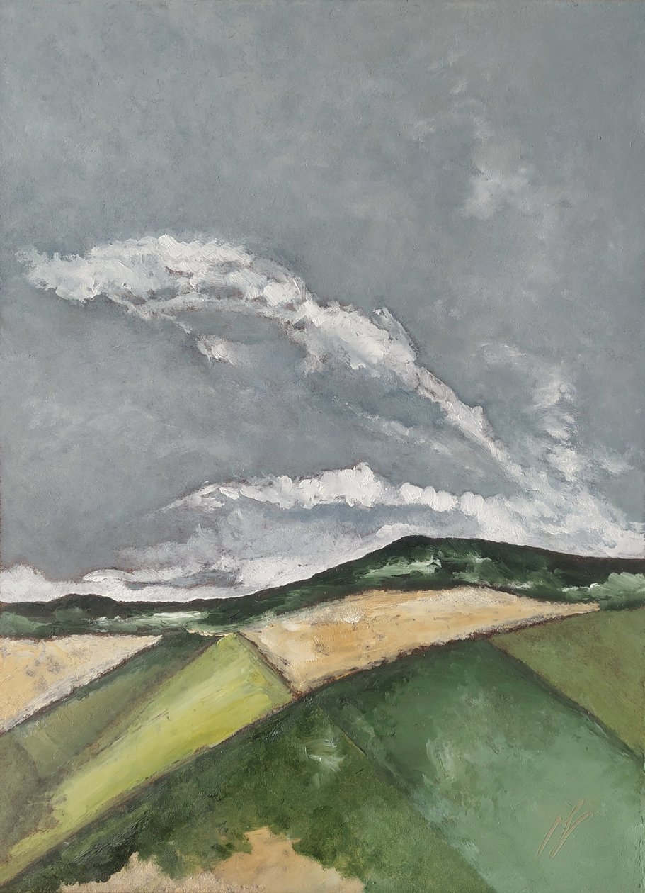 Az eső után  alkotó: M. Vet