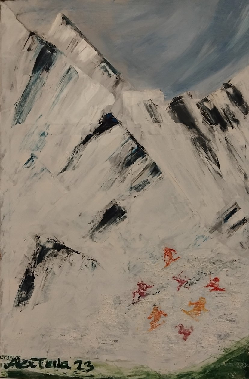 Mosolyogj a télre, és ő visszamosolyog rád alkotó: Alex Terla