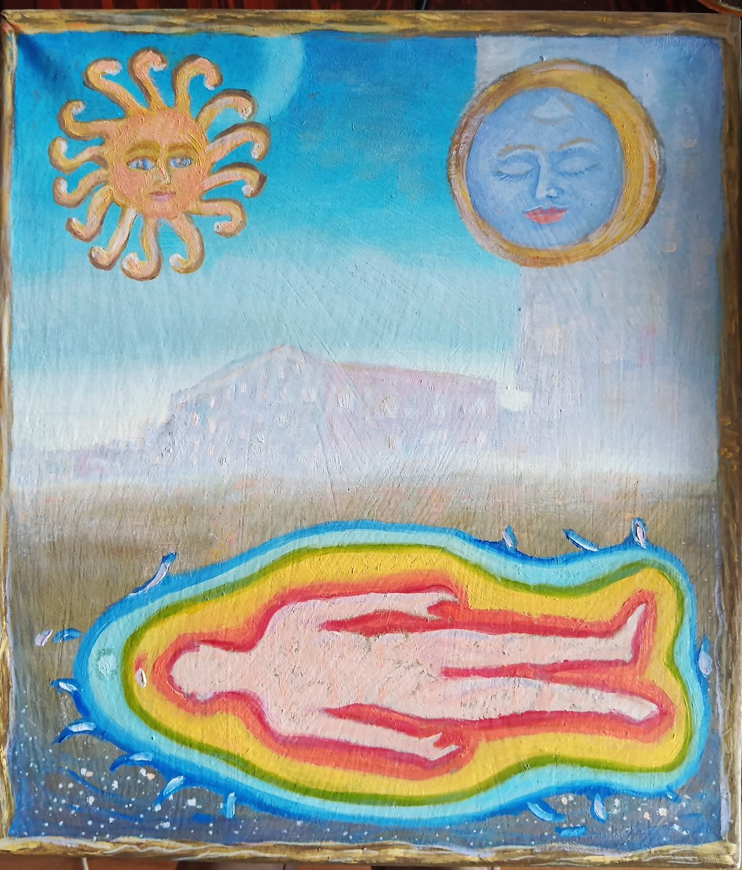 Táj emberi aurával alkotó: Elzbieta Goszczycka