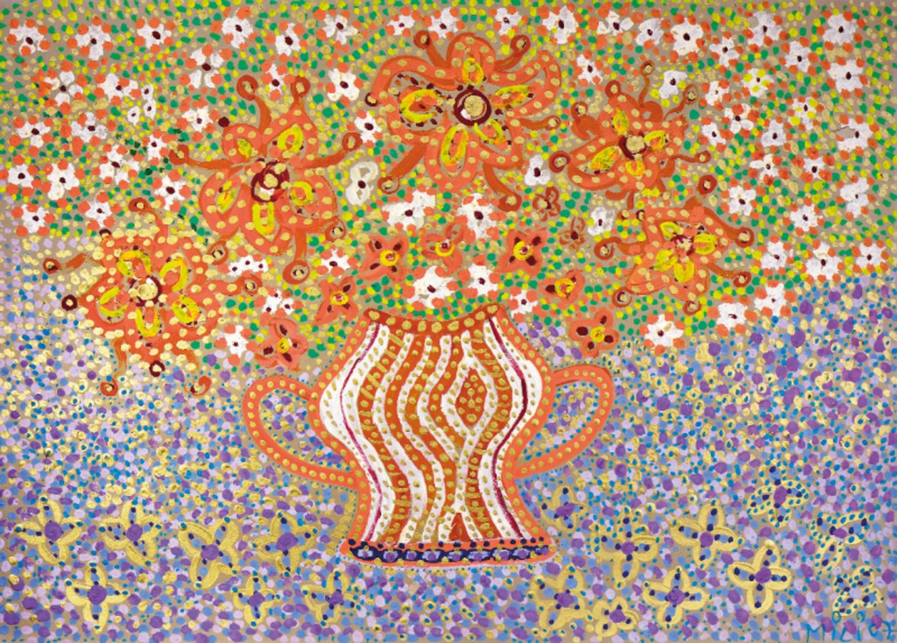 Hibiszkusz és margaréta alkotó: Margareta Uliarte