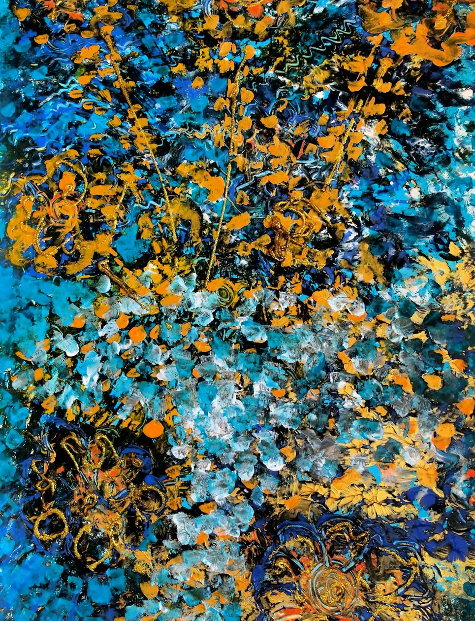 Tavaszi virágcsokor alkotó: Margareta Uliarte