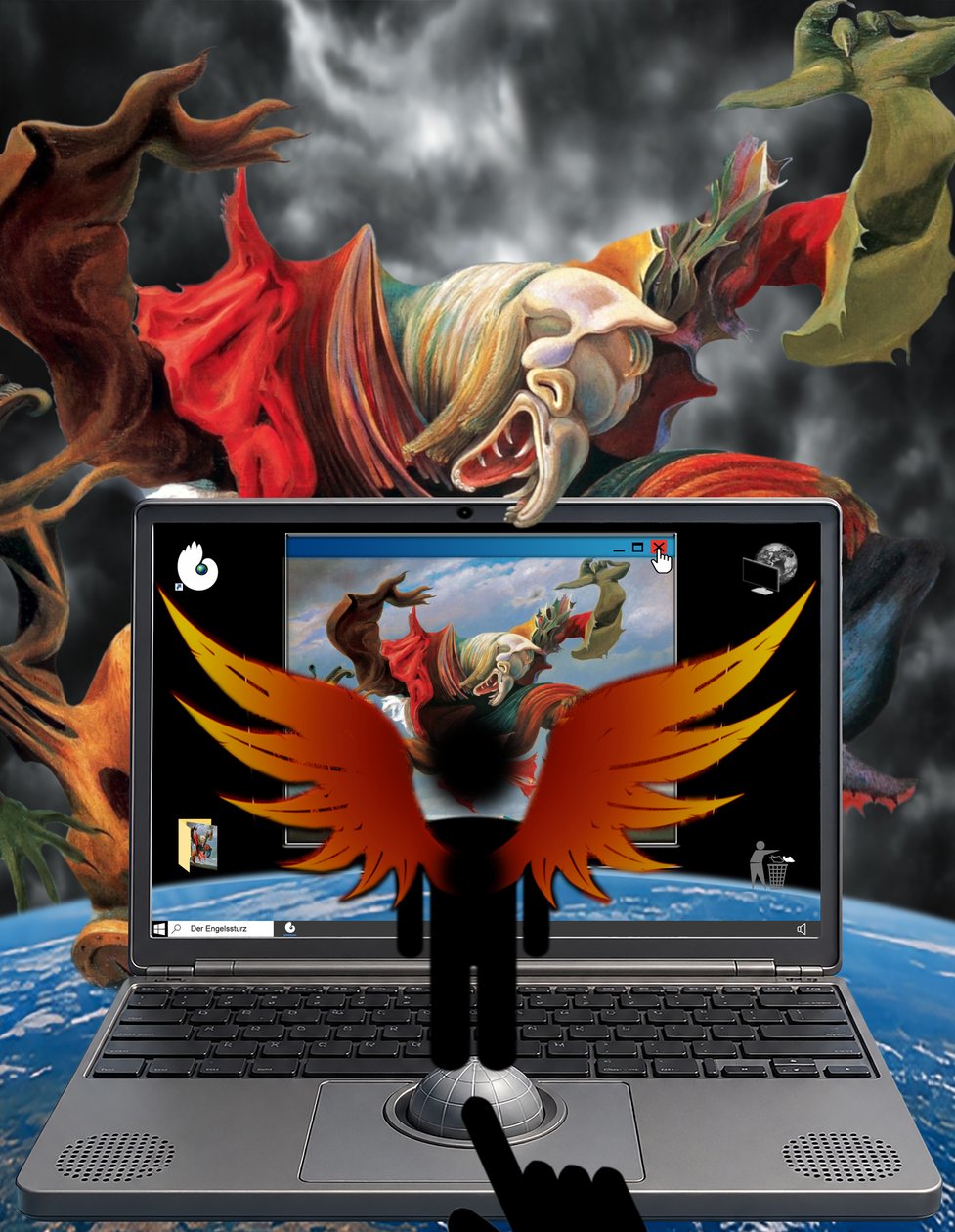 Az angyal bukása (a WINDOWS sorozatból) alkotó: Alexander Eibach