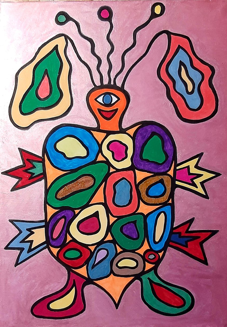 Sam, a teknős alkotó: Steffi_Seiler_Art