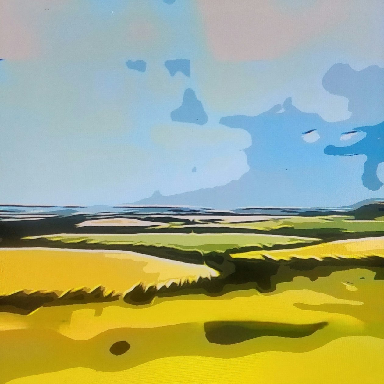 Digitale Landschaft 02 alkotó: M. Vet