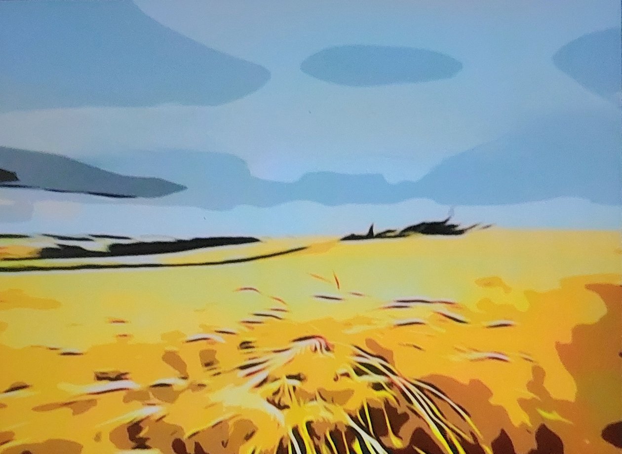 Digitale Landschaft 09 alkotó: M. Vet