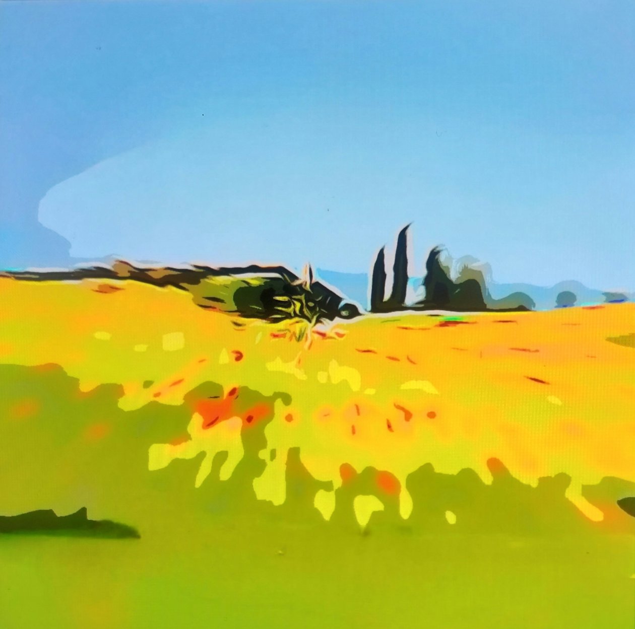 Digitale Landschaft 10 alkotó: M. Vet