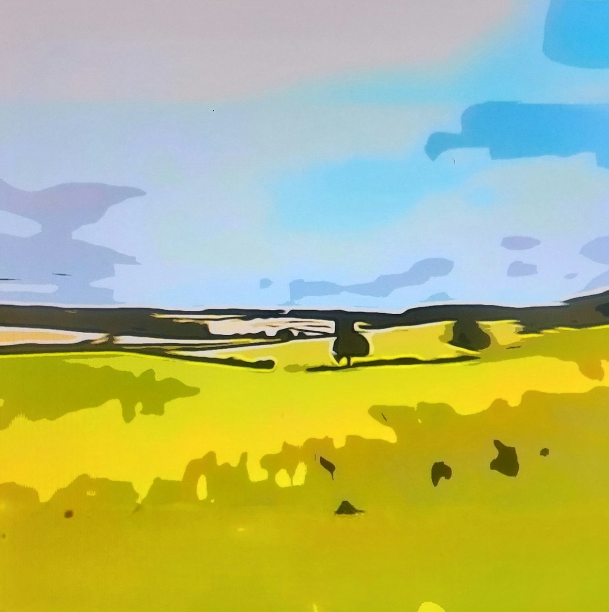 Digitale Landschaft 14 alkotó: M. Vet
