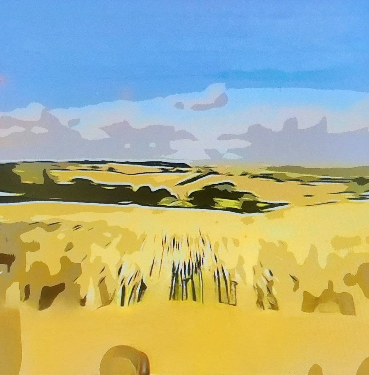 Digitale Landschaft 15 alkotó: M. Vet