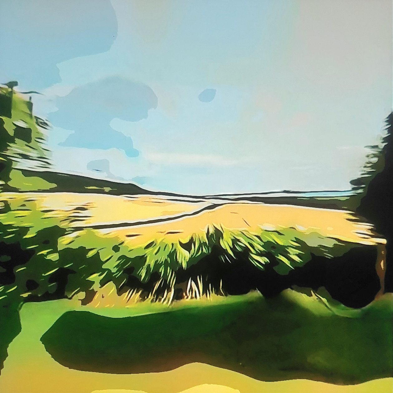 Digitale Landschaft 19 alkotó: M. Vet