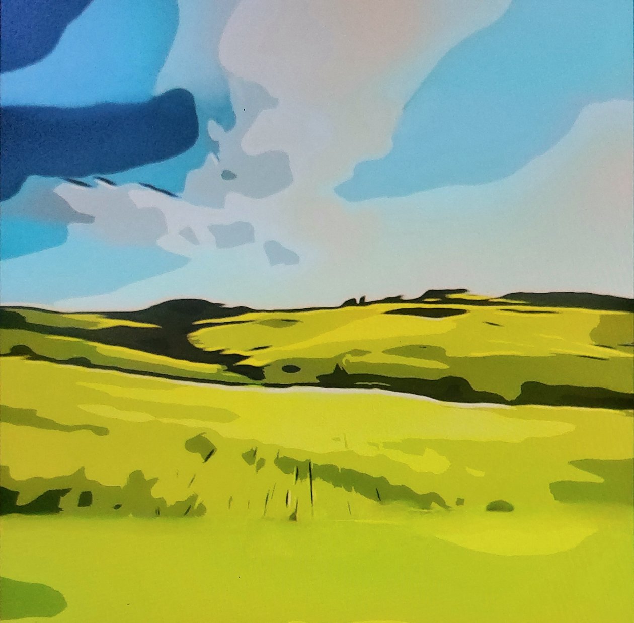 Digitale Landschaft 21 alkotó: M. Vet