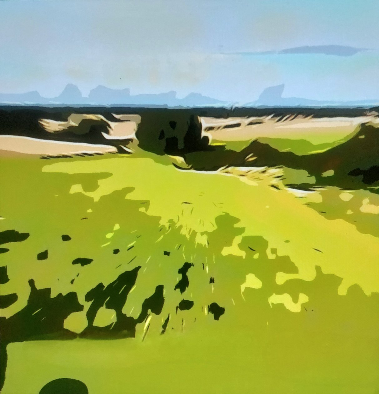 Digitale Landschaft 22 alkotó: M. Vet