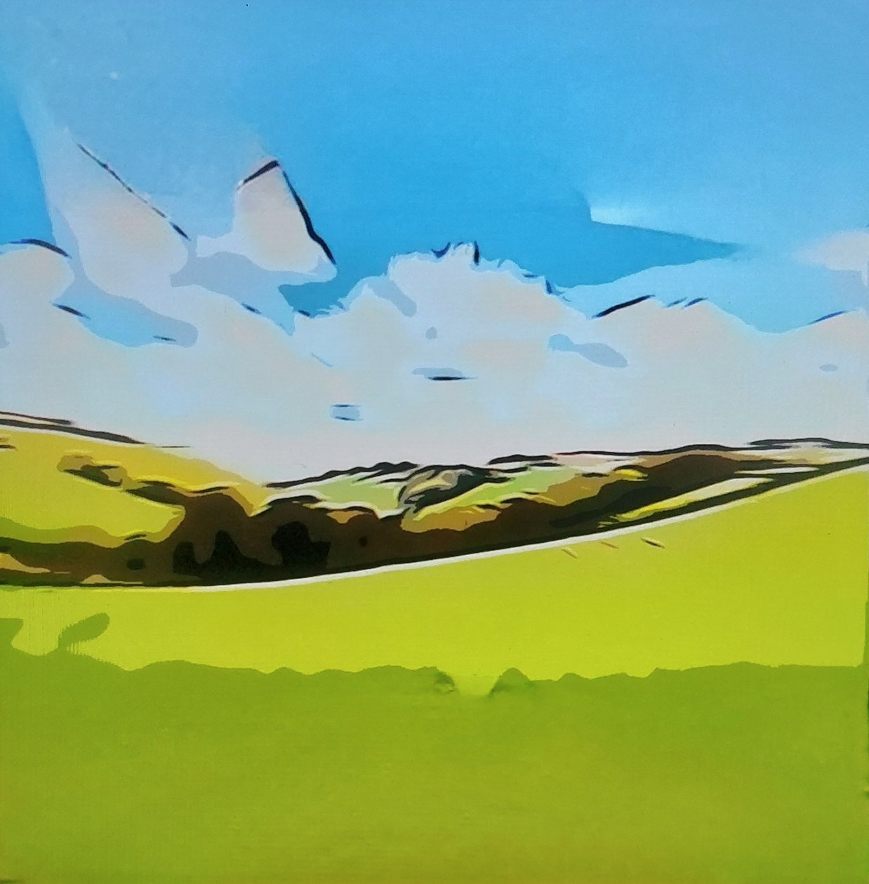 Digitale Landschaft 23 alkotó: M. Vet