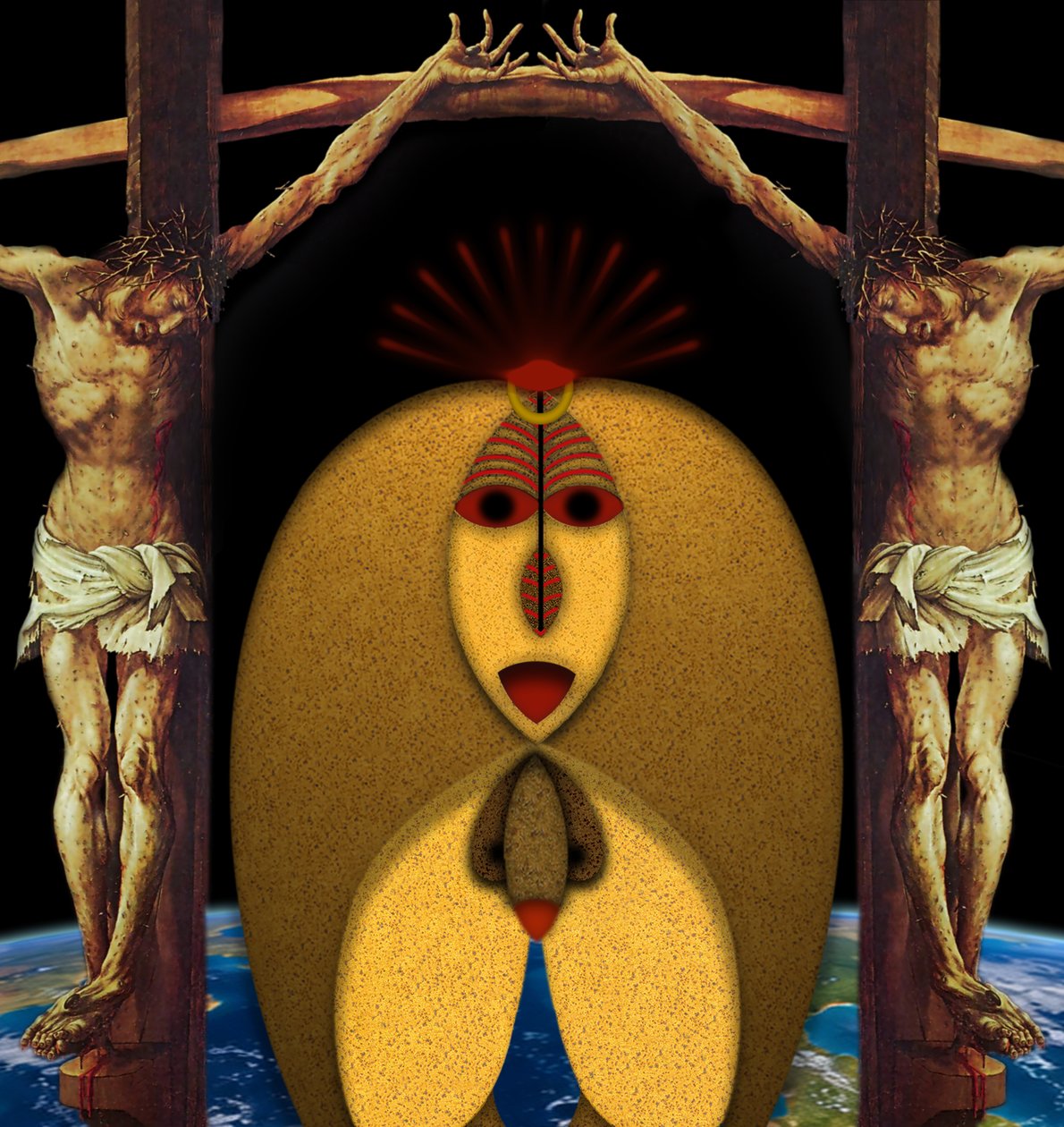 Ecce Homo (I) (das historische Tier und der geschichtliche Mensch) alkotó: Alexander Eibach