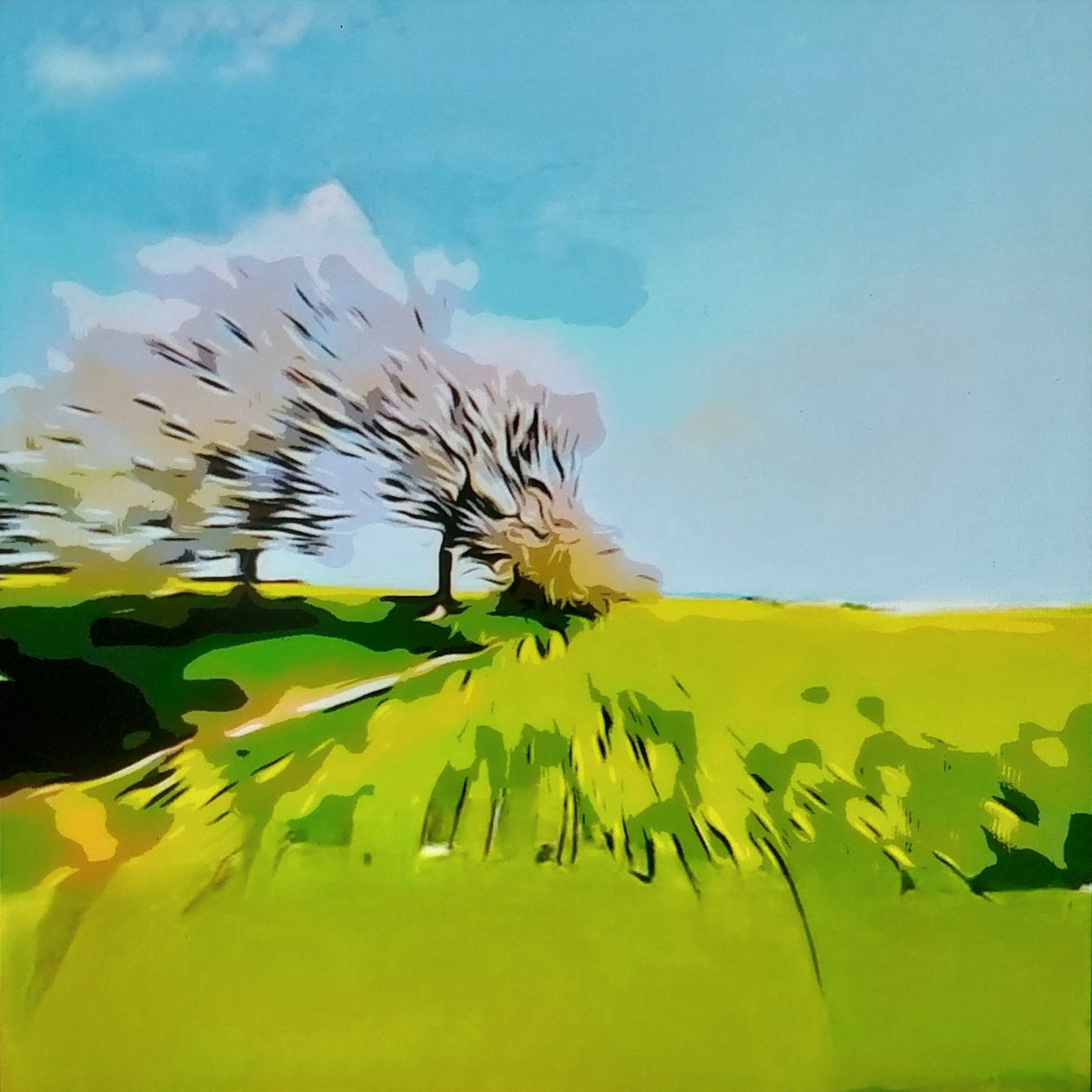Digitale Landschaft 29 alkotó: M. Vet