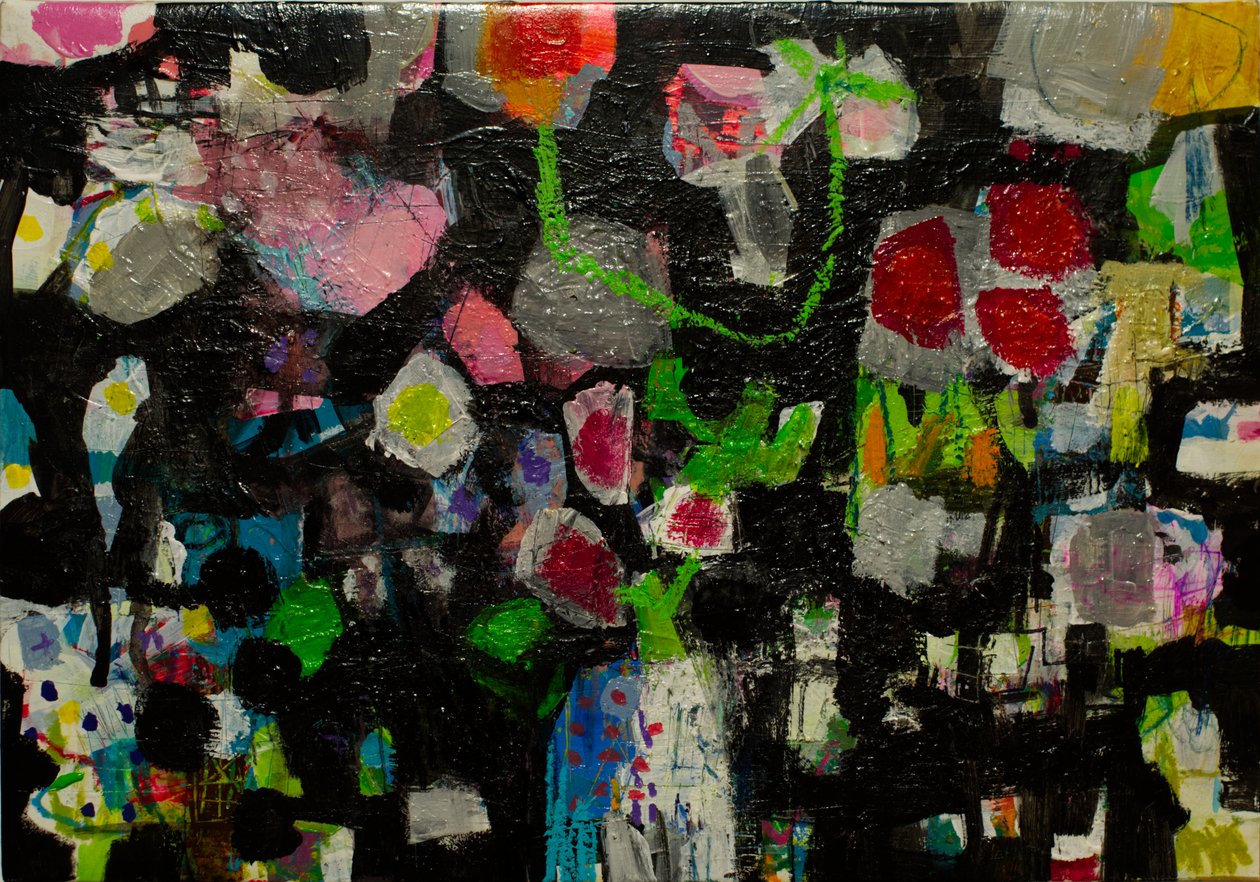Black Abstraction 4 alkotó: OBOSHI