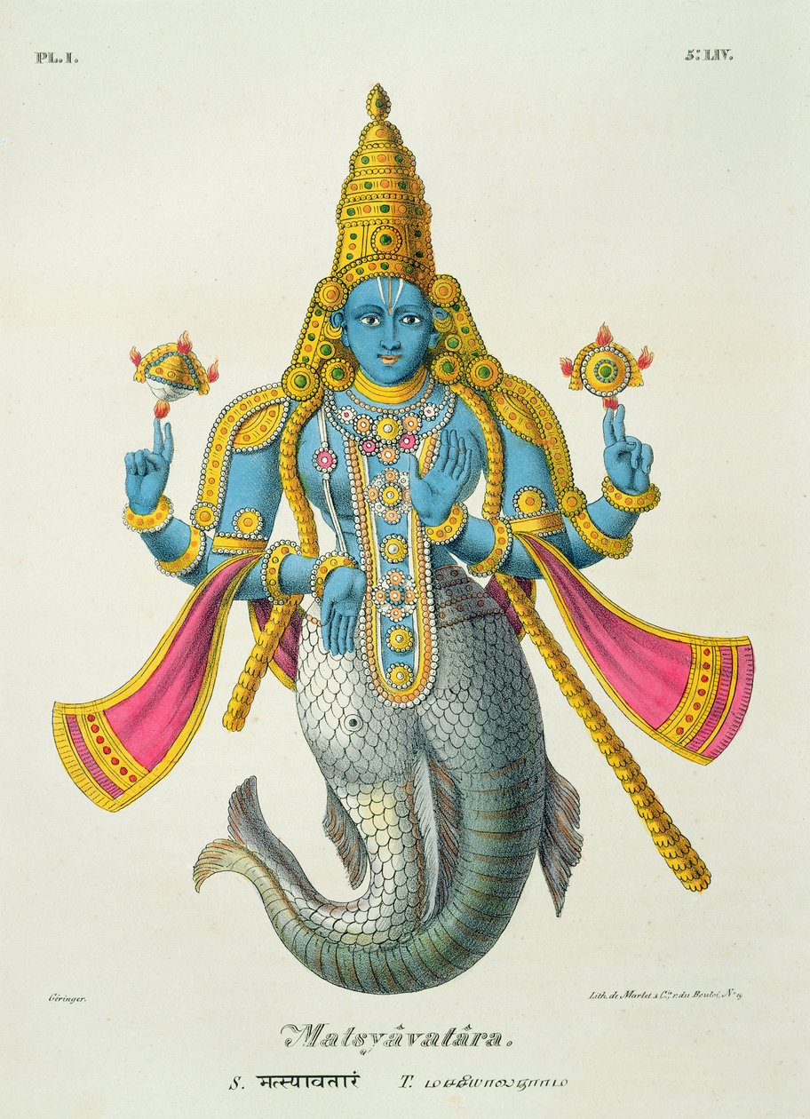 Matsyavatara vagy Matsya, a 