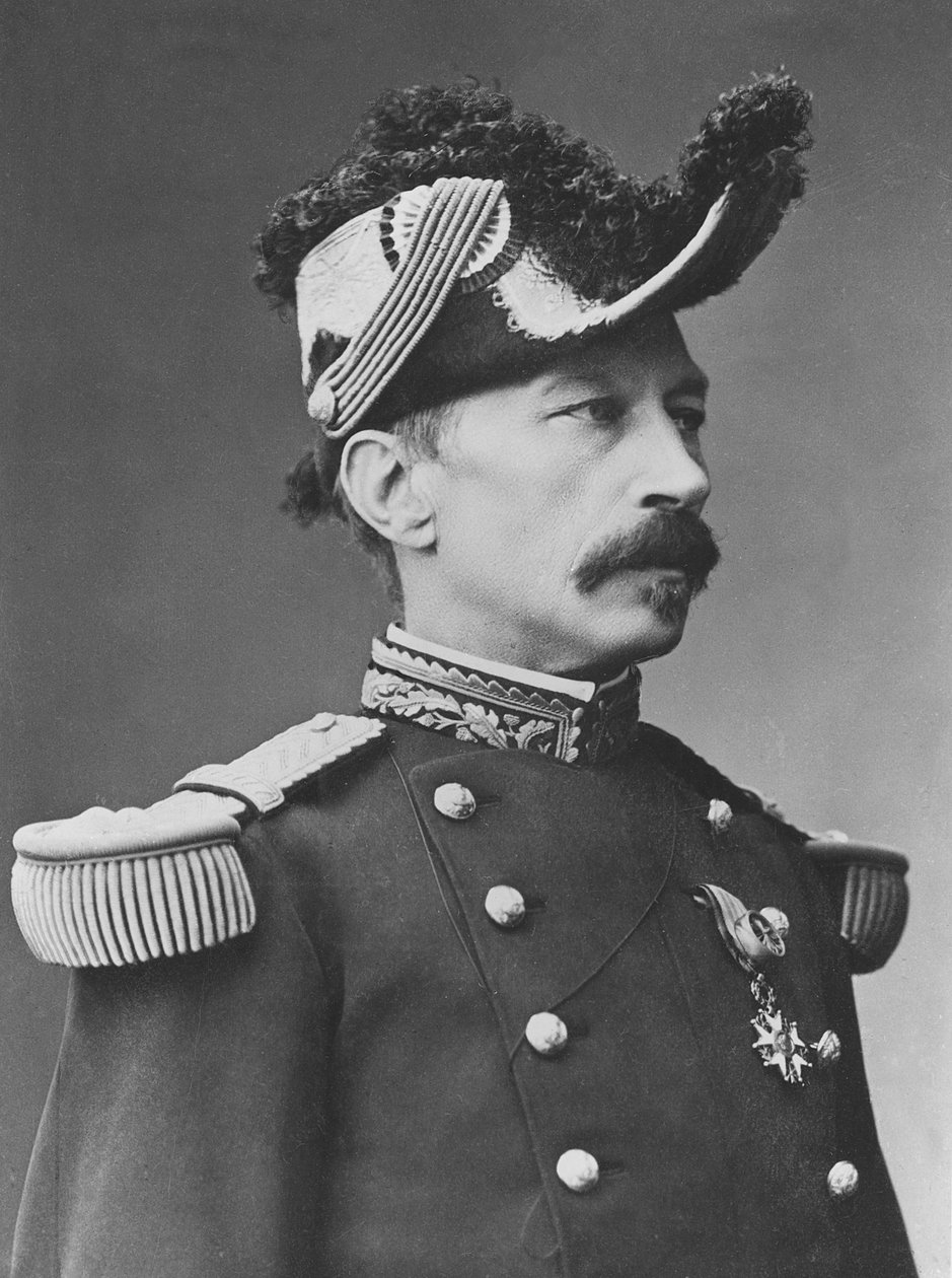 Louis André tábornok portréja, 1880 körül alkotó: A. Gerschel