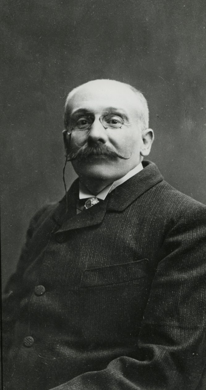 Léon Frapié portréja alkotó: A. Gerschel