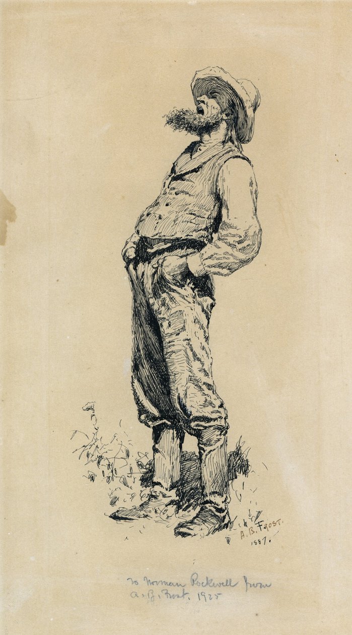 Öreg gazda alkotó: A.B. Frost