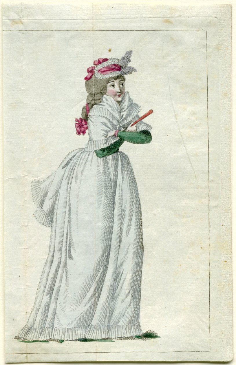Journal of Fashion and Taste, 1792. július 20., 15. jegyzetfüzet, pl. 2 alkotó: A.B. Duhamel (possibly)