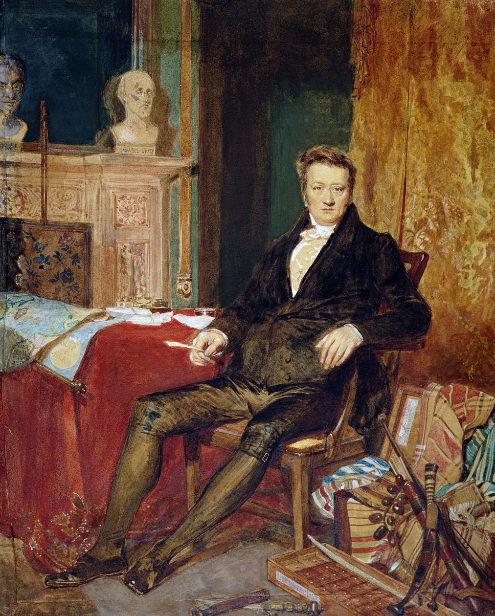 Thomas Clarkson (1760-1846) portréja (olaj, vászon) alkotó: A.E. Chalons